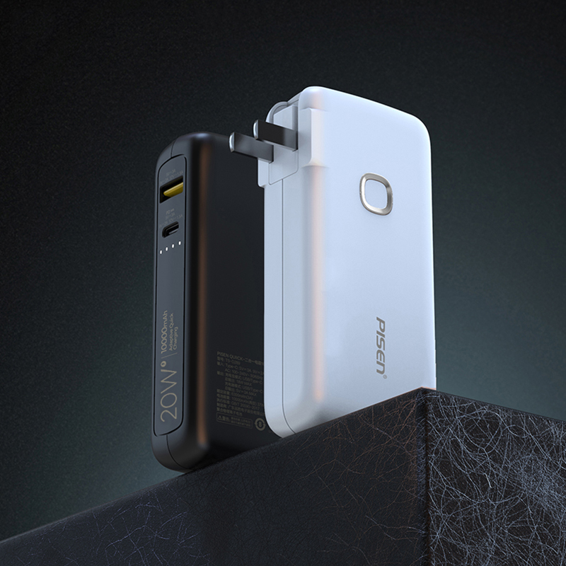Pin Dự Phòng Pisen Quick High Power Box 22.5W 10.000 mAh TS-D312