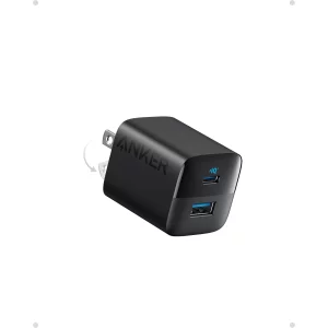 Củ sạc Anker 323 1C1A 33W Đen (Black) ( 2 cổng)